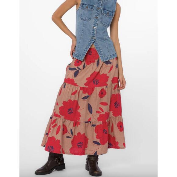 VELVET HEART Dresses & Skirts - NEW VELVET HEART roseanna maxi skirt - plus in beige